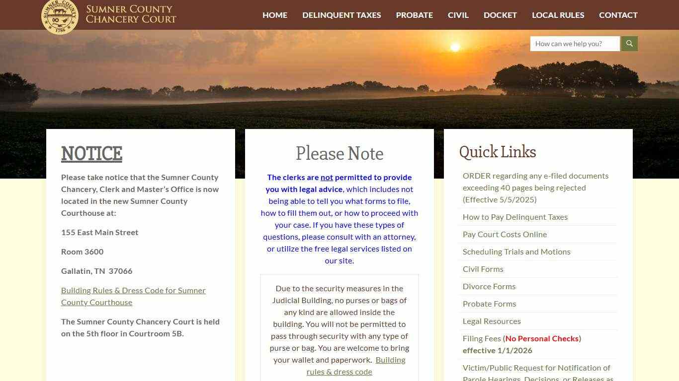Home - Sumnerchancerycourt